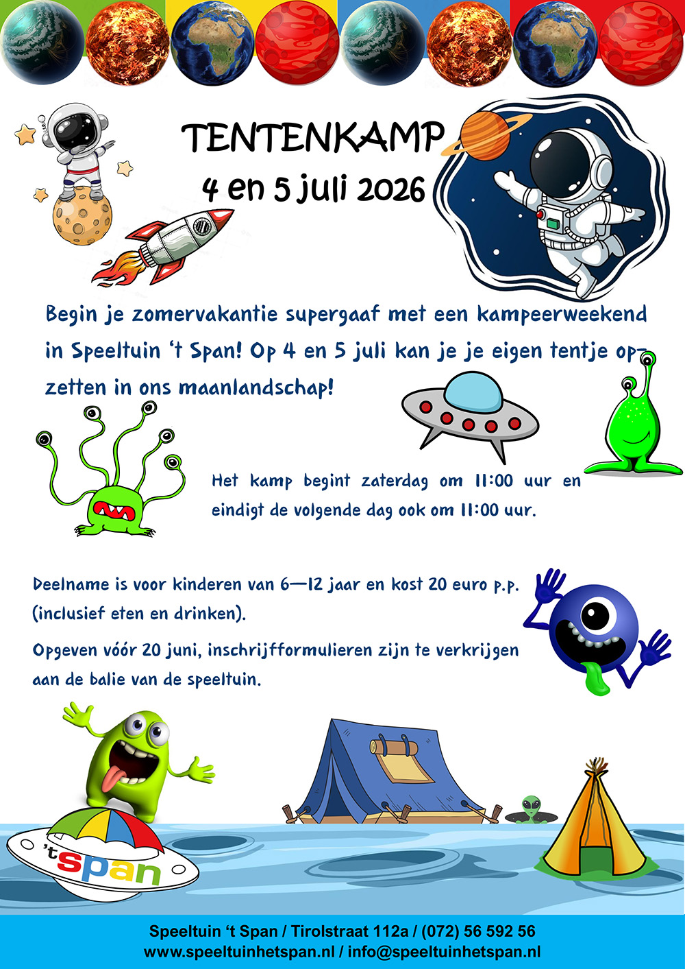 Tentenkamp 2026